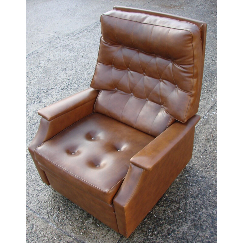 Vintage Pull-out armchair 1970s