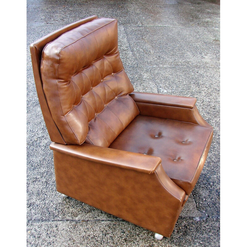 Vintage Pull-out armchair 1970s