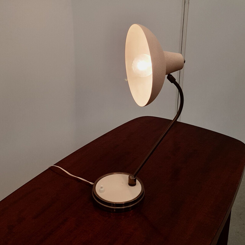 Vintage Beige Desk lamp