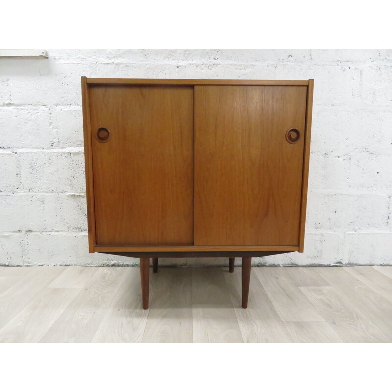 Buffet vintage en teck scandinave 1960