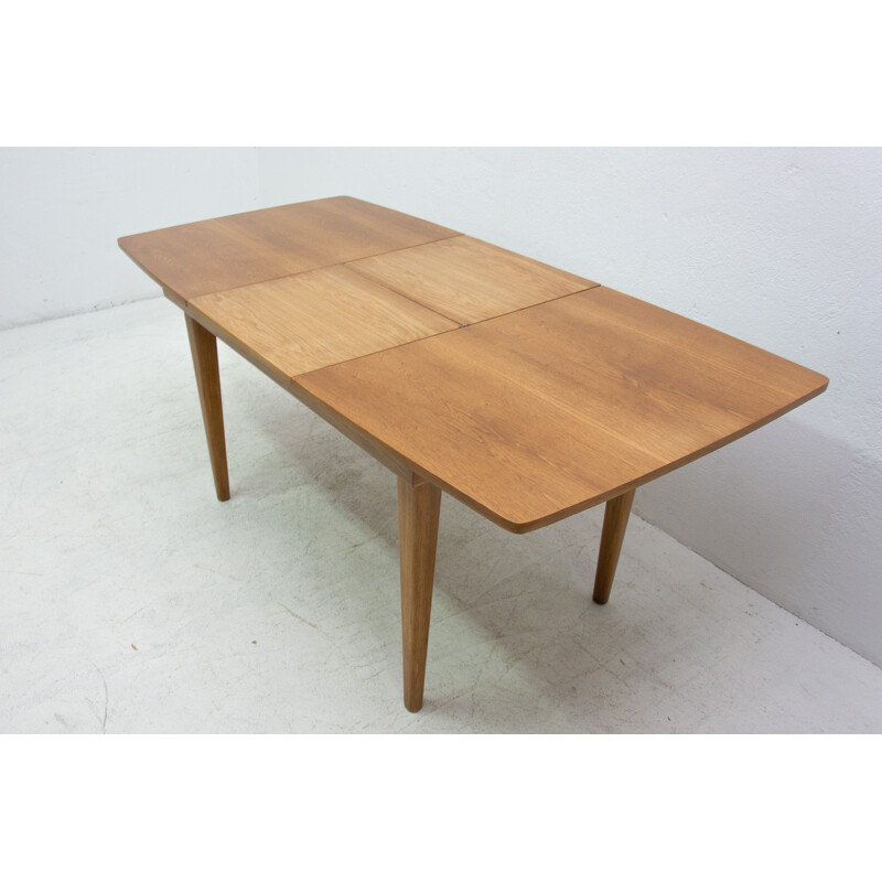 Vintage adjustable dining table by UP Závody Czechoslovakia 1960