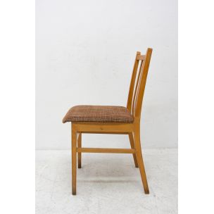 Set of 4 vintage chairs Czechoslovakia 1960