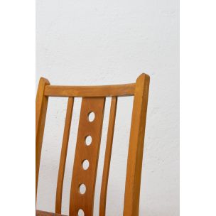 Set of 4 vintage chairs Czechoslovakia 1960