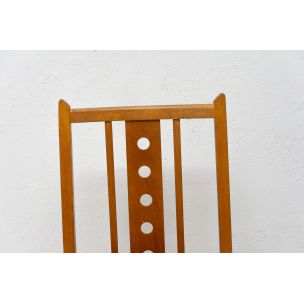 Lot de 4 chaises vintage Tchécoslovaquie 1960