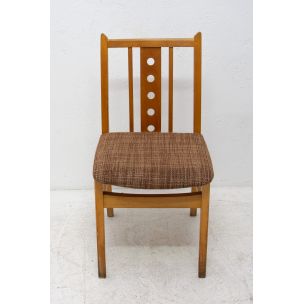 Set of 4 vintage chairs Czechoslovakia 1960