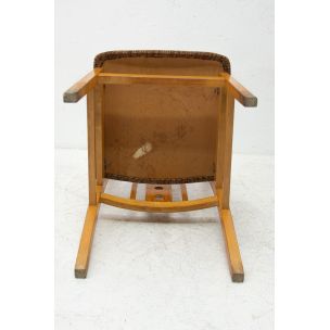 Conjunto de 4 cadeiras checoslovacas vintage 1960