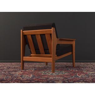 Vintage armchair with stool by Arne Wahl Iversen 1960