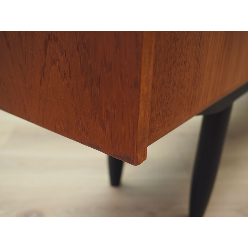 Vintage teak highboard Denmark 1970