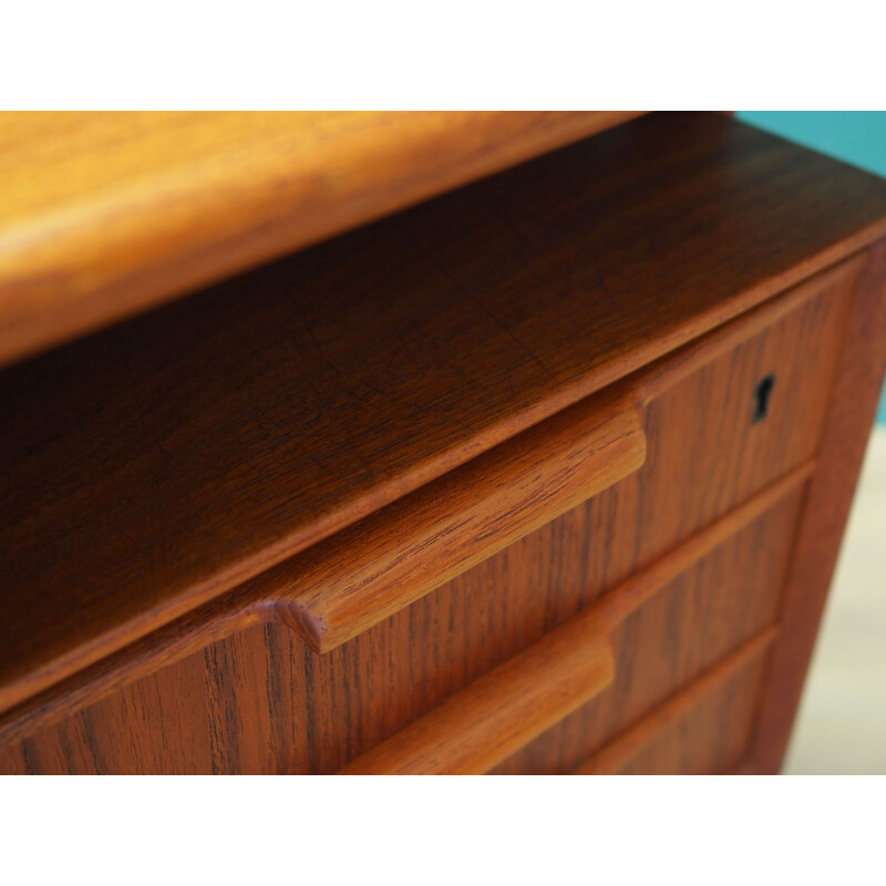 Vintage teak desk by Omann Jun Denmark 1970