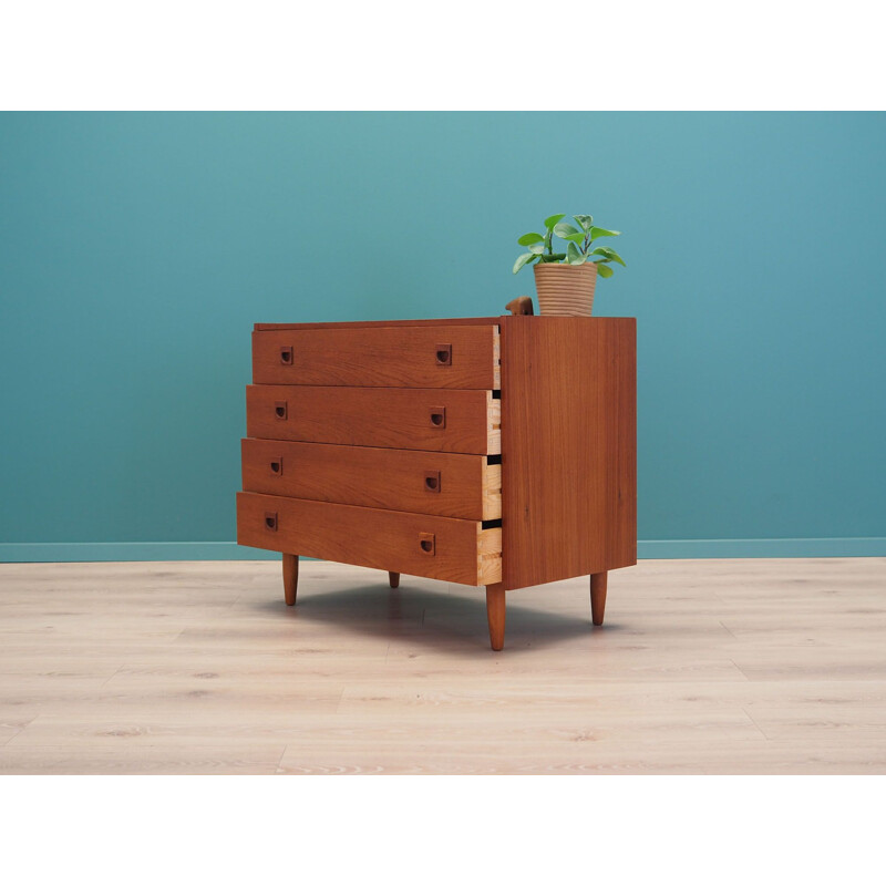 Vintage teak chest of drawers Denmark 1970