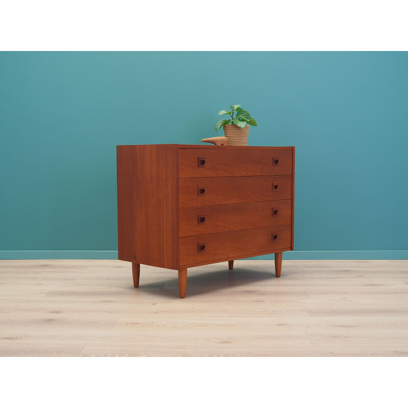 Vintage teak chest of drawers Denmark 1970