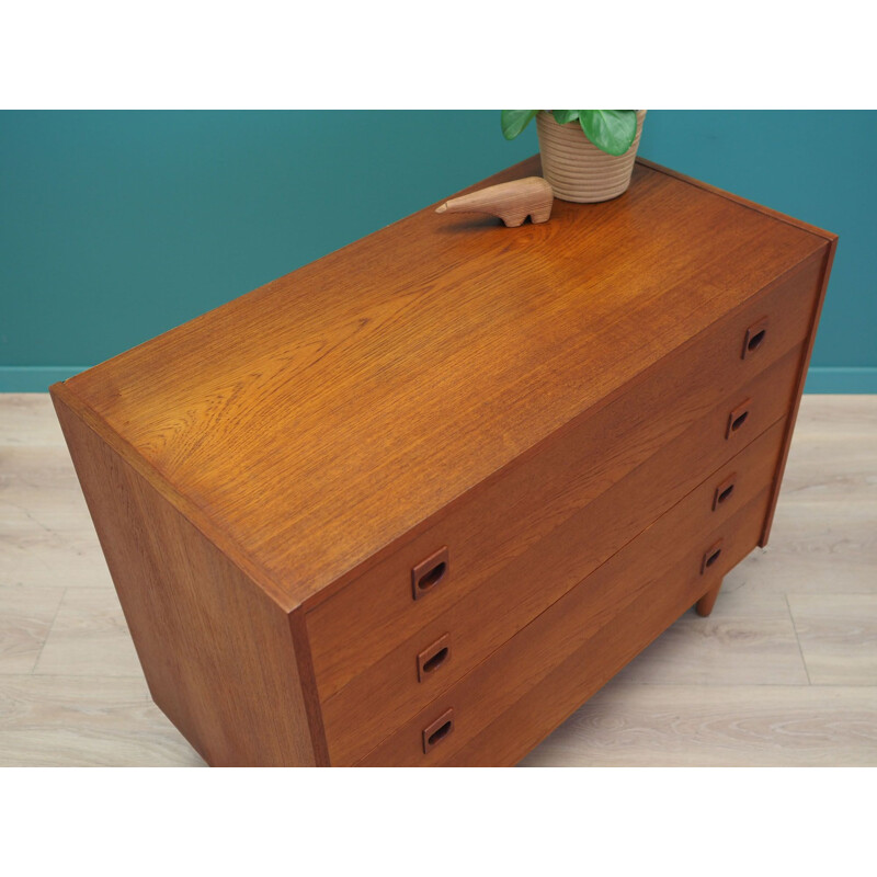 Vintage teak chest of drawers Denmark 1970