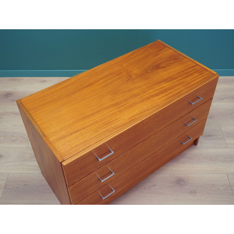 Vintage teak chest of drawers Denmark 1990