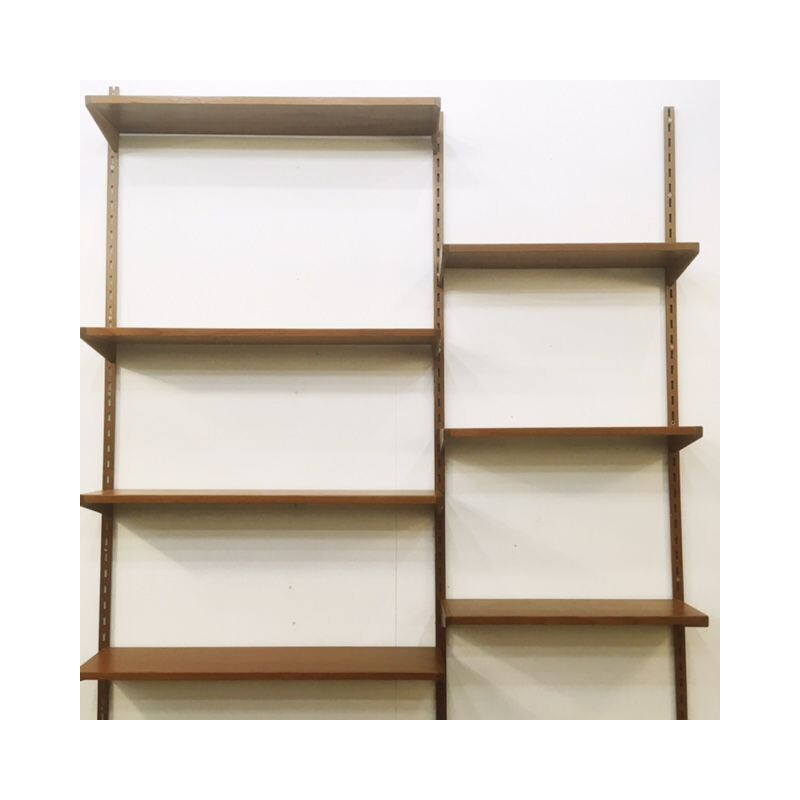 Vintage wall unit by Kai Kristiansen for FM Mobler, Denmark 1960