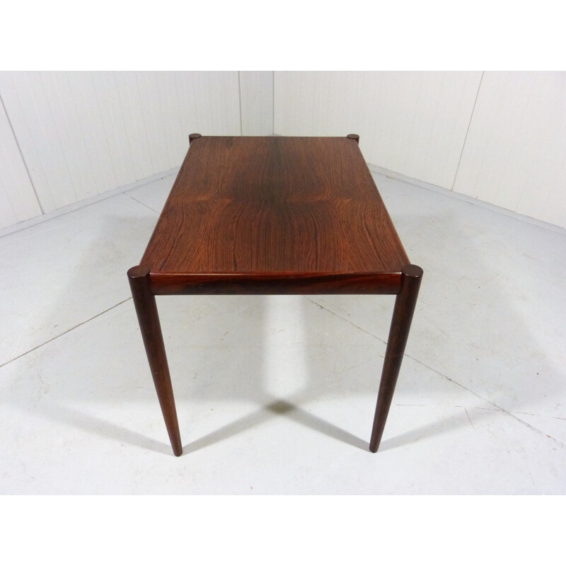 Table d'appoint vintage en palissandre 1960