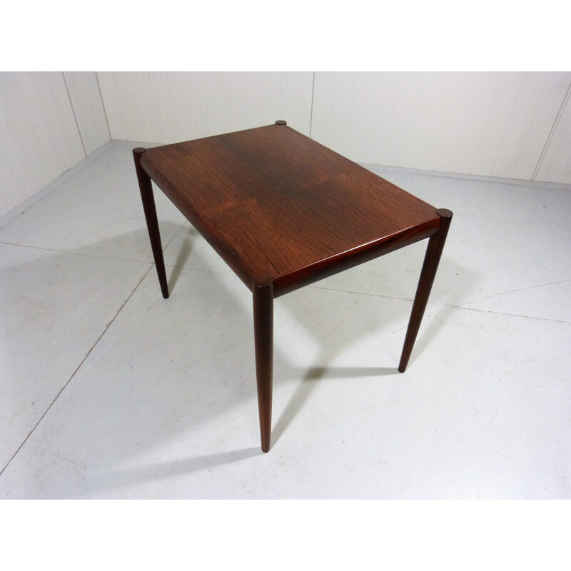 Table d'appoint vintage en palissandre 1960