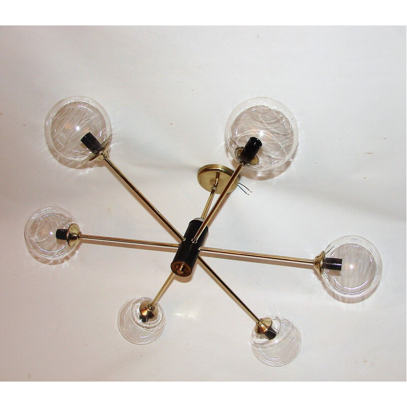 Vintage modern chandelier 1960