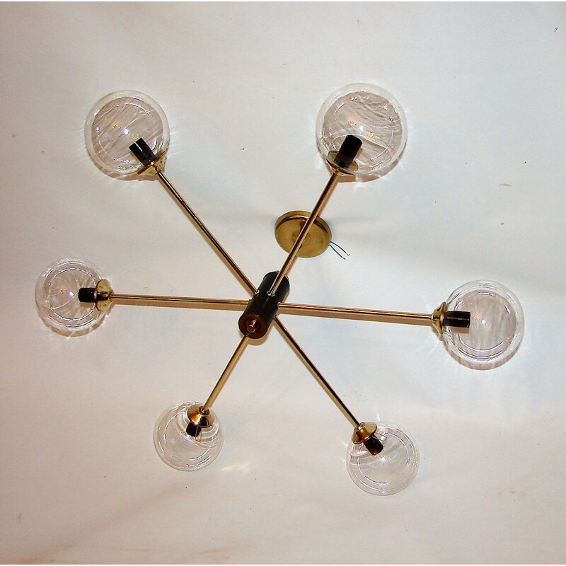 Vintage modern chandelier 1960