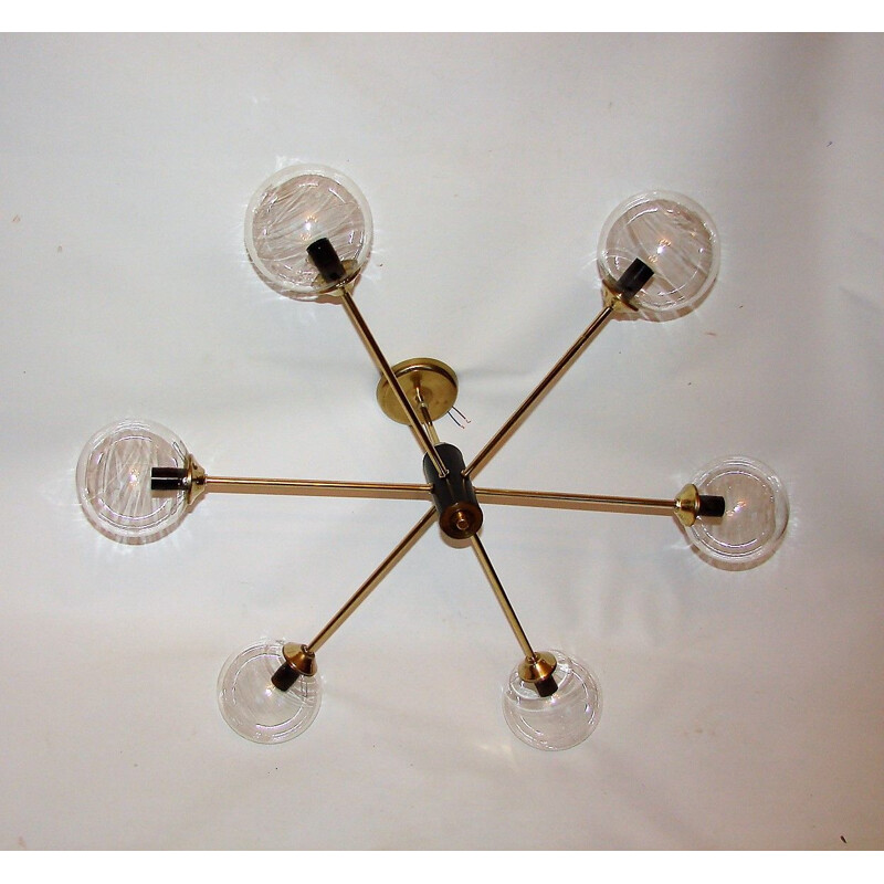 Vintage modern chandelier 1960