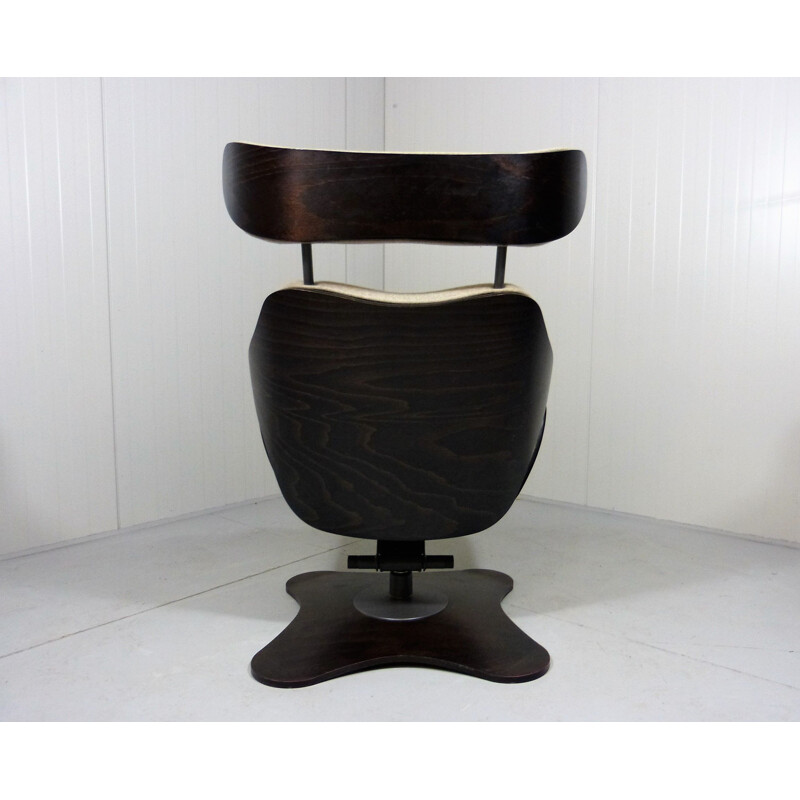 Vintage Lounge chair & hocker TOK by Toshiyuki Kita for Stokke Norway