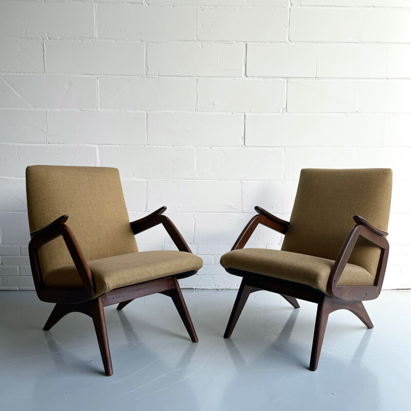 Pair of vintage armchair danish 1960s