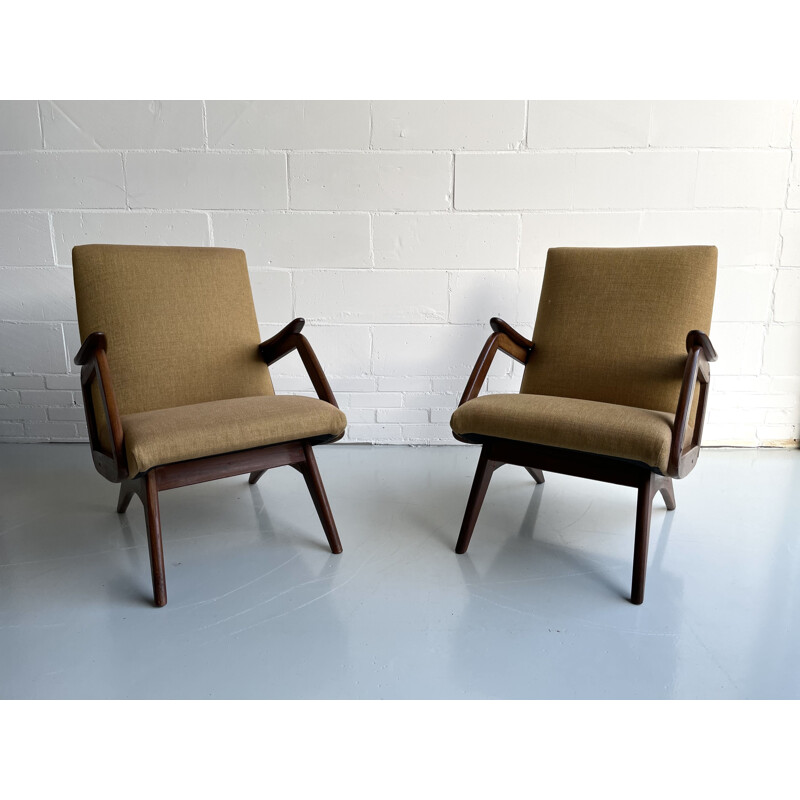 Pair of vintage armchair danish 1960s