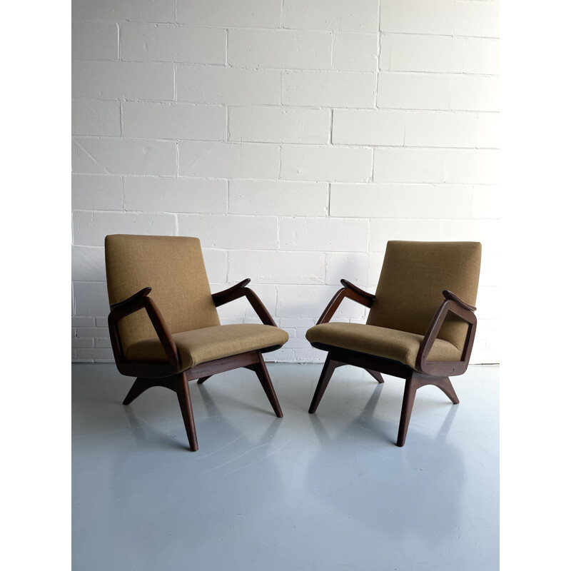 Pair of vintage armchair danish 1960s