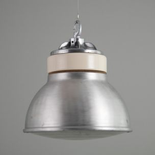 Vintage Industrial factory lighting by Simplex UK