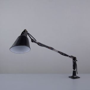 Lámpara de mesa vintage Zonalite de Walligraph 1930