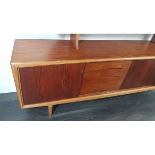 Vintage Long Sideboard by Axel Christensen Odder for ACO Mobler Danish 1960s