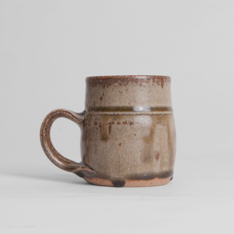 Vintage Glazed Mug with Handle England