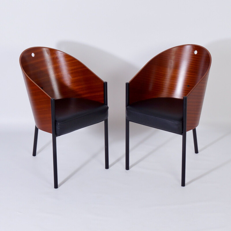 Paire de chaises vintage Costes de Philippe Starck pour Driade 2000