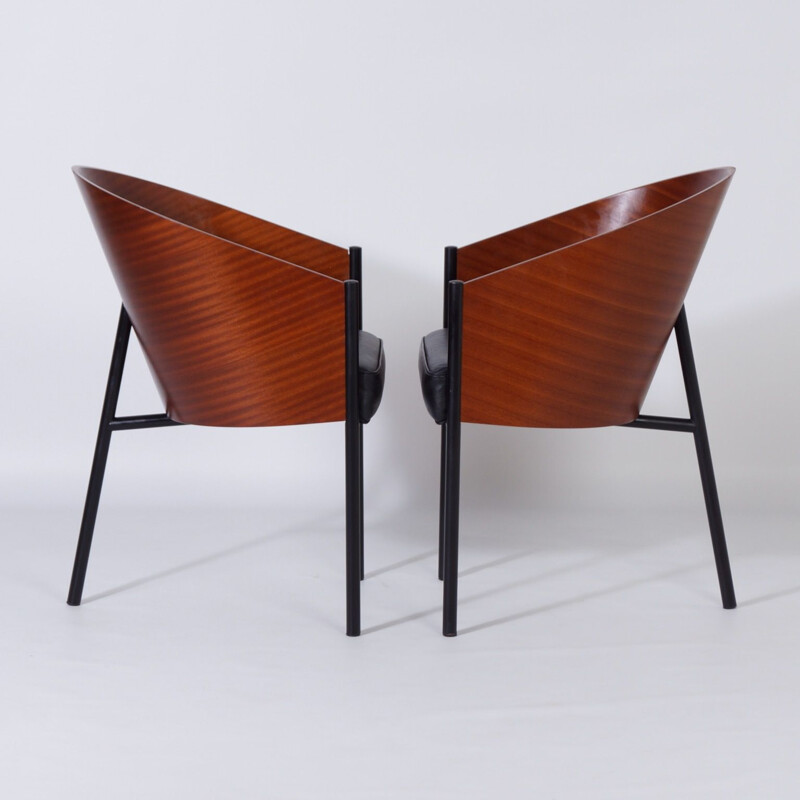Pair of vintage Costes Dining Chairs by Philippe Starck for Driade 2000s