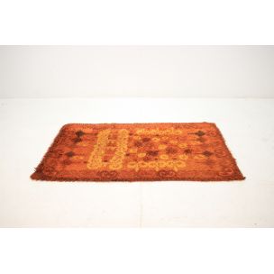 Vintage Wool Rug Danish 1970s