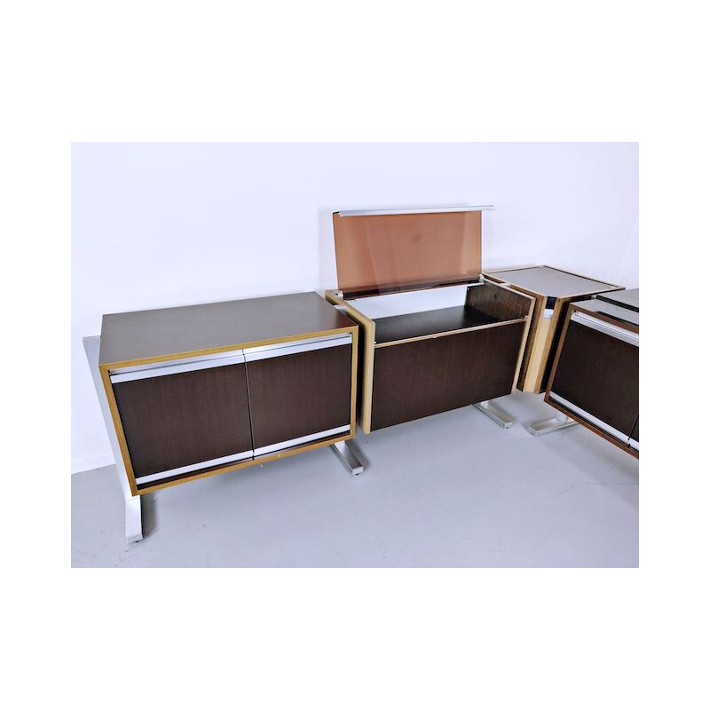 Set of Modular Sideboards 1970s