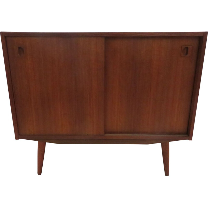 Enfilade vintage en teck scandinave 1960