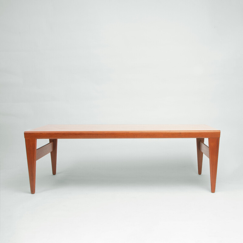 Table basse à rallonge Vintage de Illum Wikkelsø pour la Møbelfabrik de Koefoed Danemark 1960