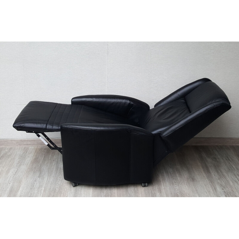 Vintage Leather Armchair with Relax Function from Himolla  