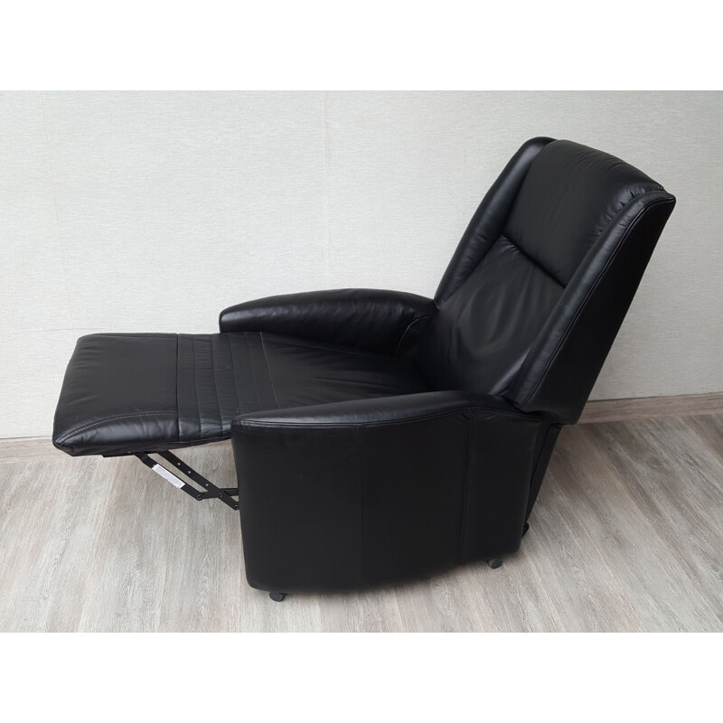 Vintage Leather Armchair with Relax Function from Himolla  