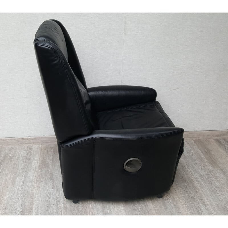 Vintage Leather Armchair with Relax Function from Himolla  