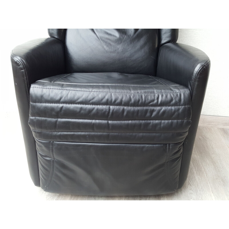 Vintage Leather Armchair with Relax Function from Himolla  