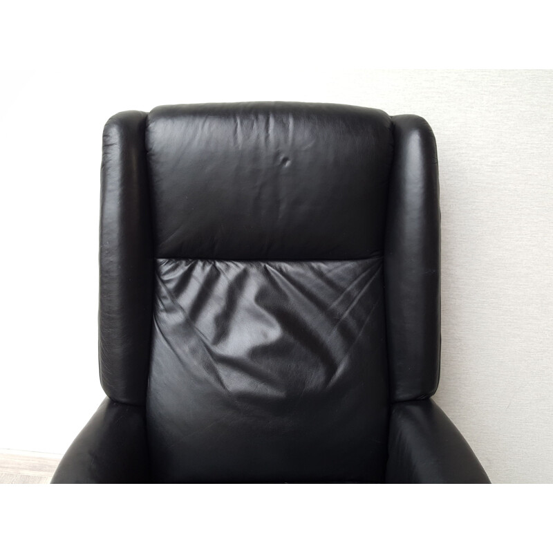 Vintage Leather Armchair with Relax Function from Himolla  