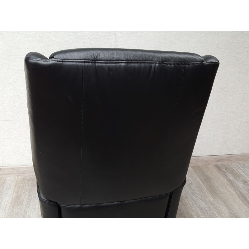 Vintage Leather Armchair with Relax Function from Himolla  