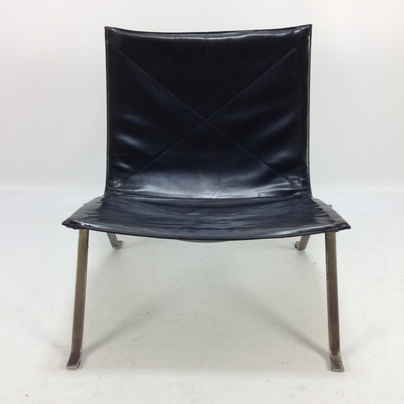 Chaise Vintage PK22 Easy Chair de Poul Kjaerholm pour E. Kold Christensen 1950