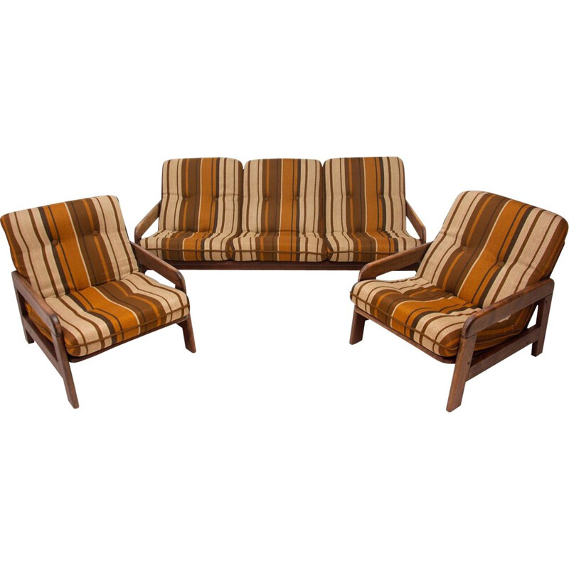 Vintage seating group Scandinavian 1970s