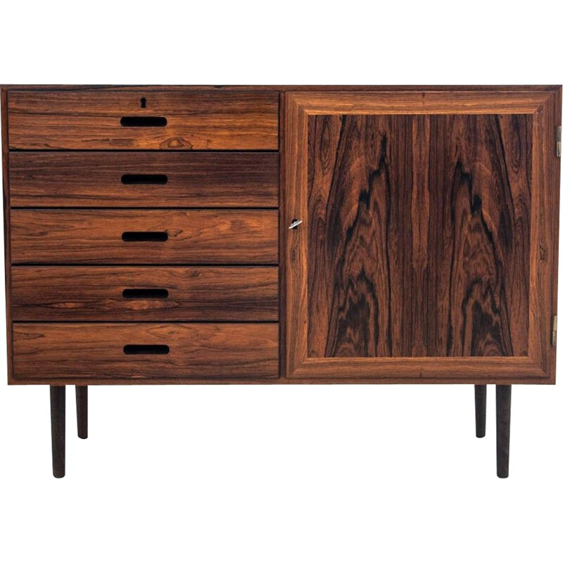 Vintage chest of drawers rosewood Danish 1960s