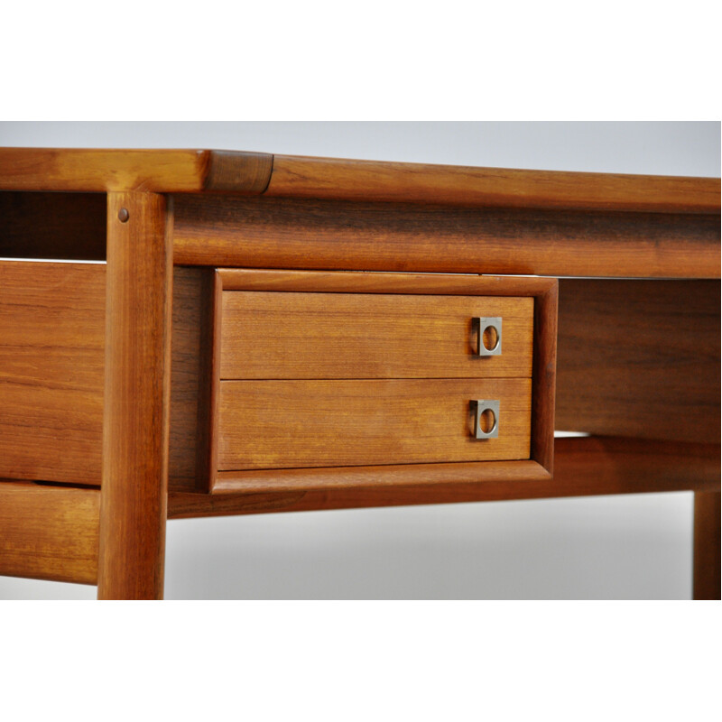 Vintage Executive Teak Desk by Arne Vodder for Sibast, 1965