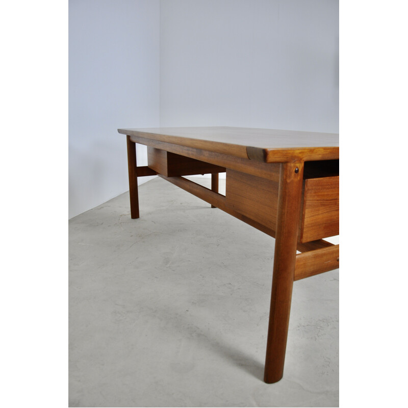 Vintage Executive Teak Desk by Arne Vodder for Sibast, 1965