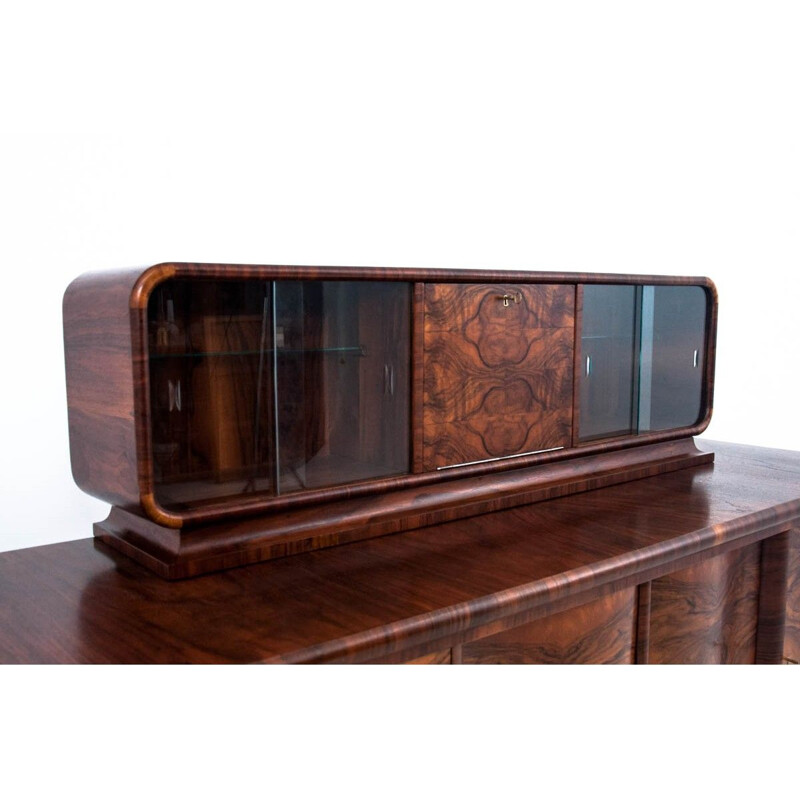 Vintage sideboard Art Deco Poland, 1940s