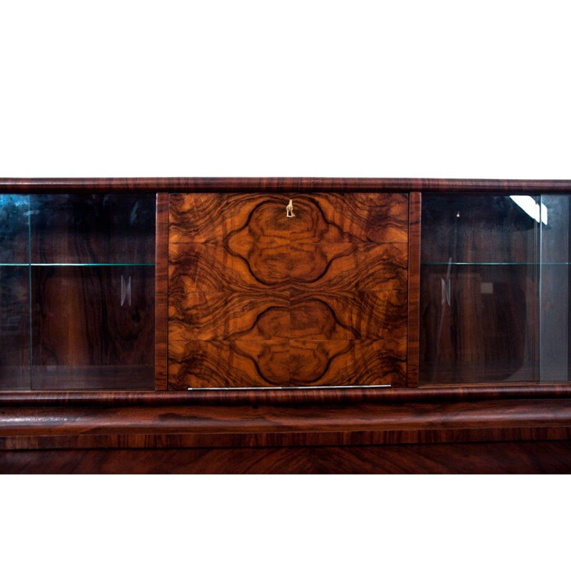 Vintage sideboard Art Deco Poland, 1940s